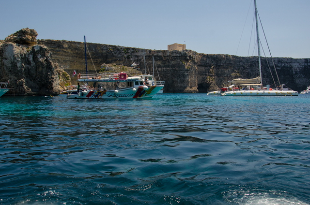 Моя Мальта (день четвёртый: круиз вокруг Мальты, остров Комино, Голубая лагуна)