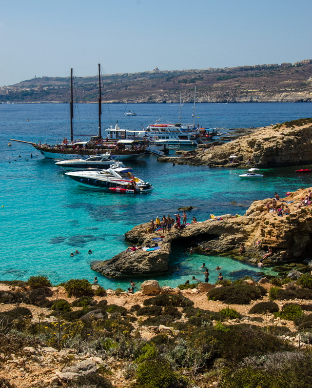 Моя Мальта (день четвёртый: круиз вокруг Мальты, остров Комино, Голубая лагуна)