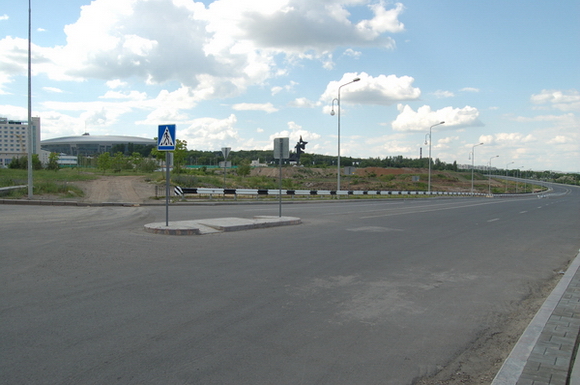 Новая дорога вокруг «Донбасс-Арены»