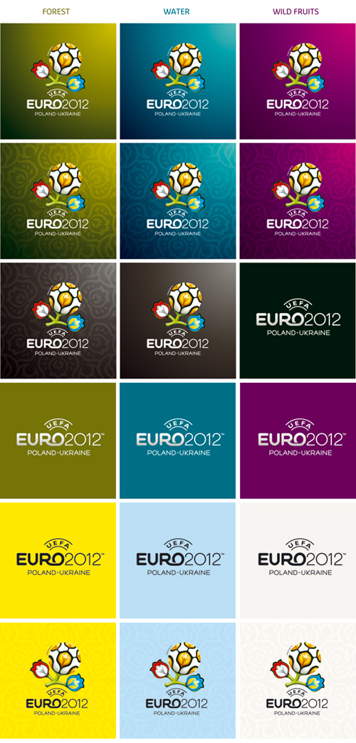 Представлены новые элементы фирменного стиля «Евро 2012»