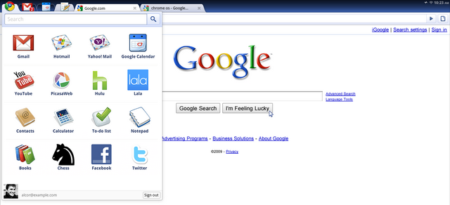 «Google» официально представила «Chromium OS»